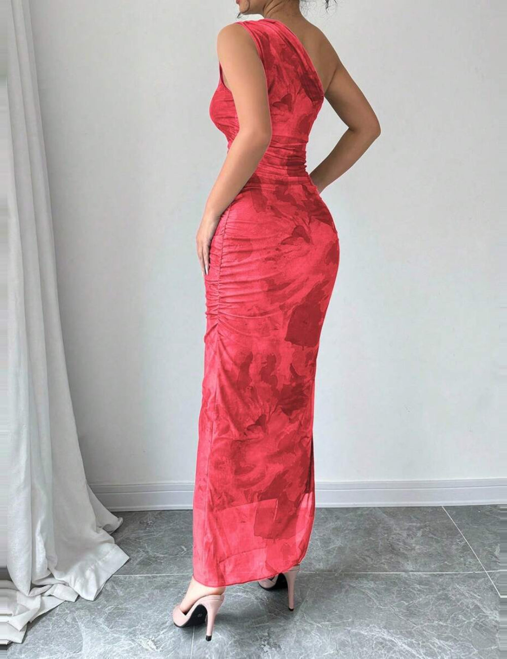 Rochie maxi Shein, mix culori