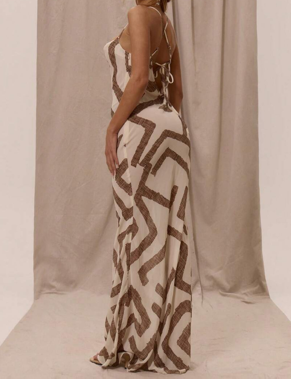Rochie maxi Shein, mix culori