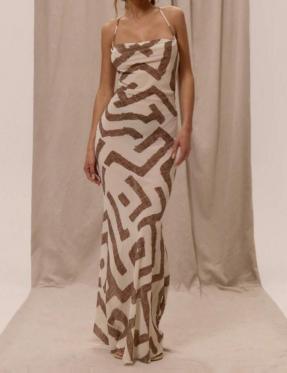 Rochie maxi Shein, mix culori