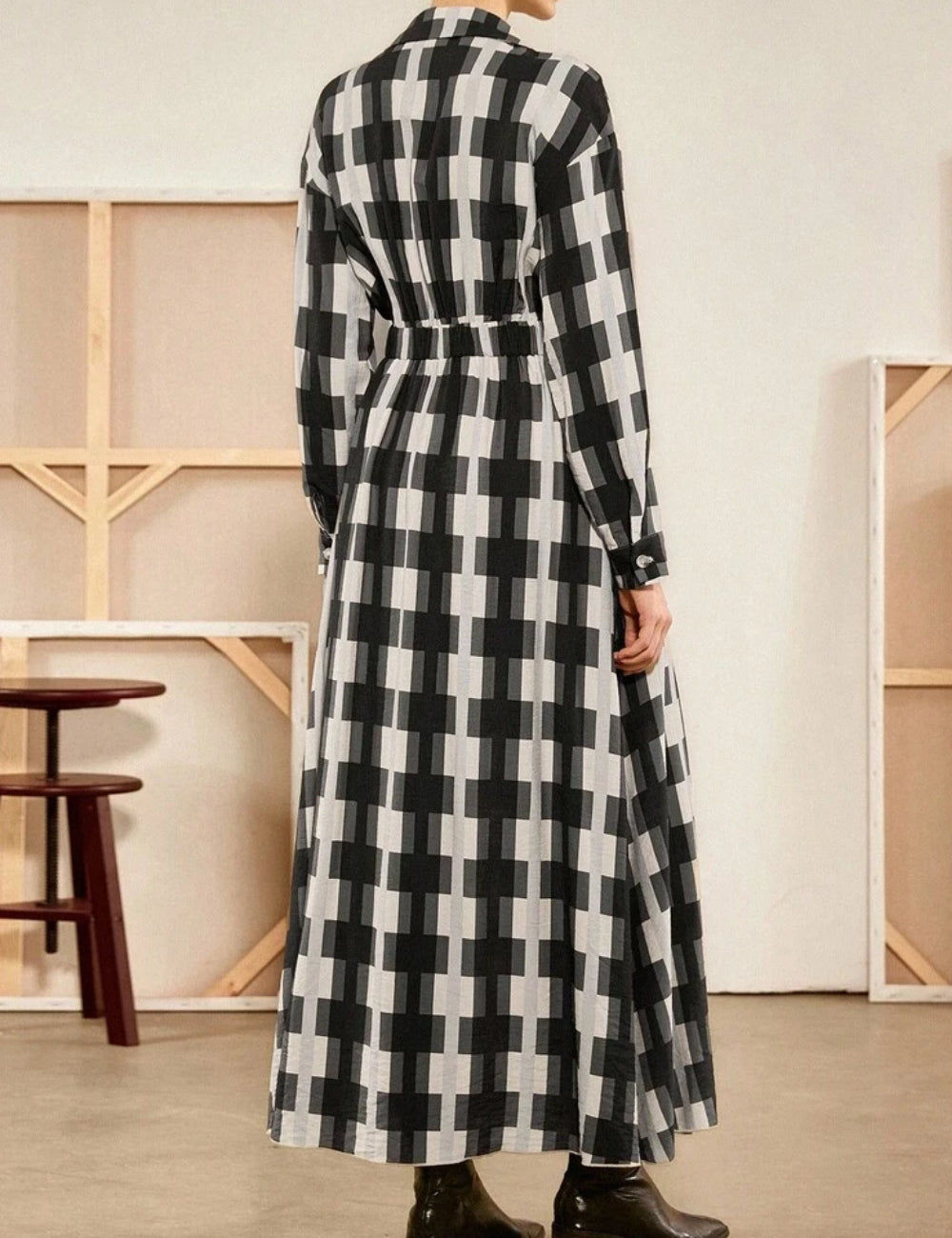 Rochie maxi Shein, mix culori