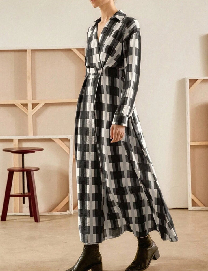 Rochie maxi Shein, mix culori