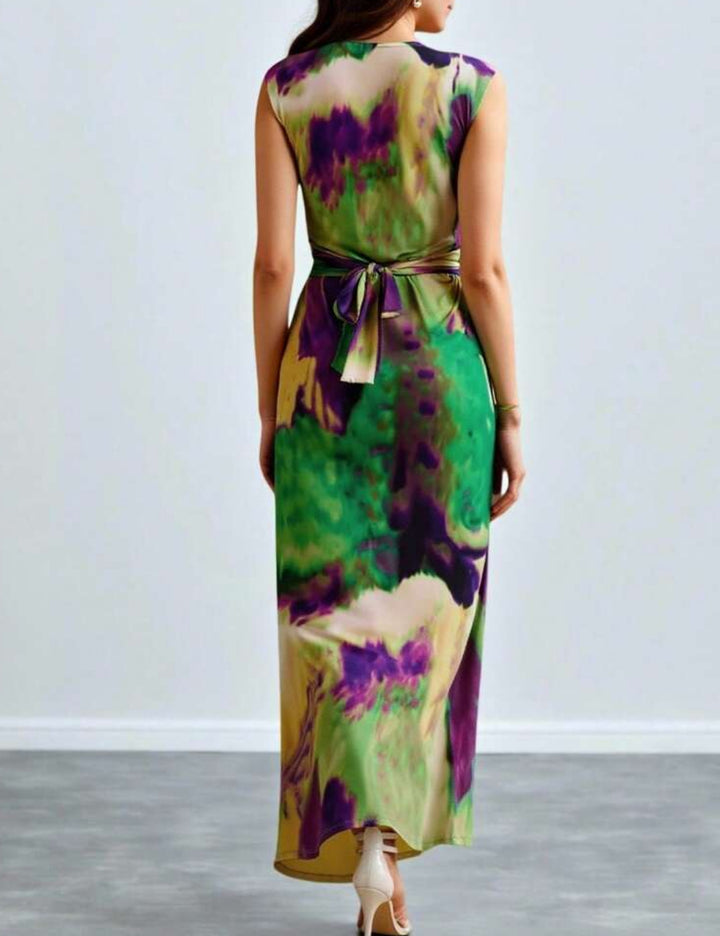 Rochie maxi Shein, mix culori