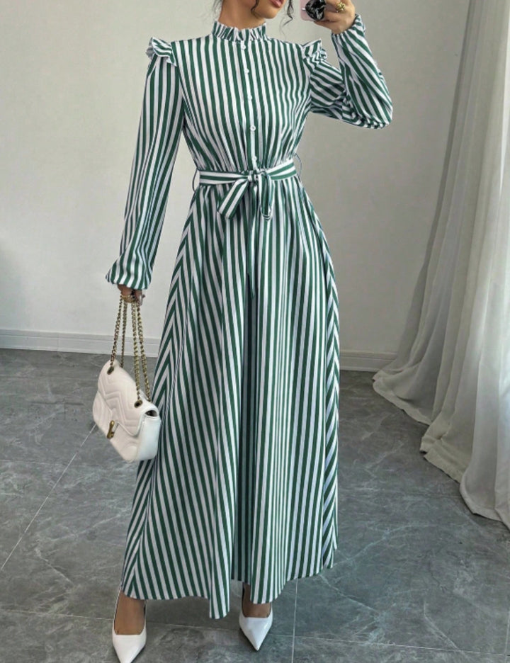 Rochie maxi Shein, mix culori