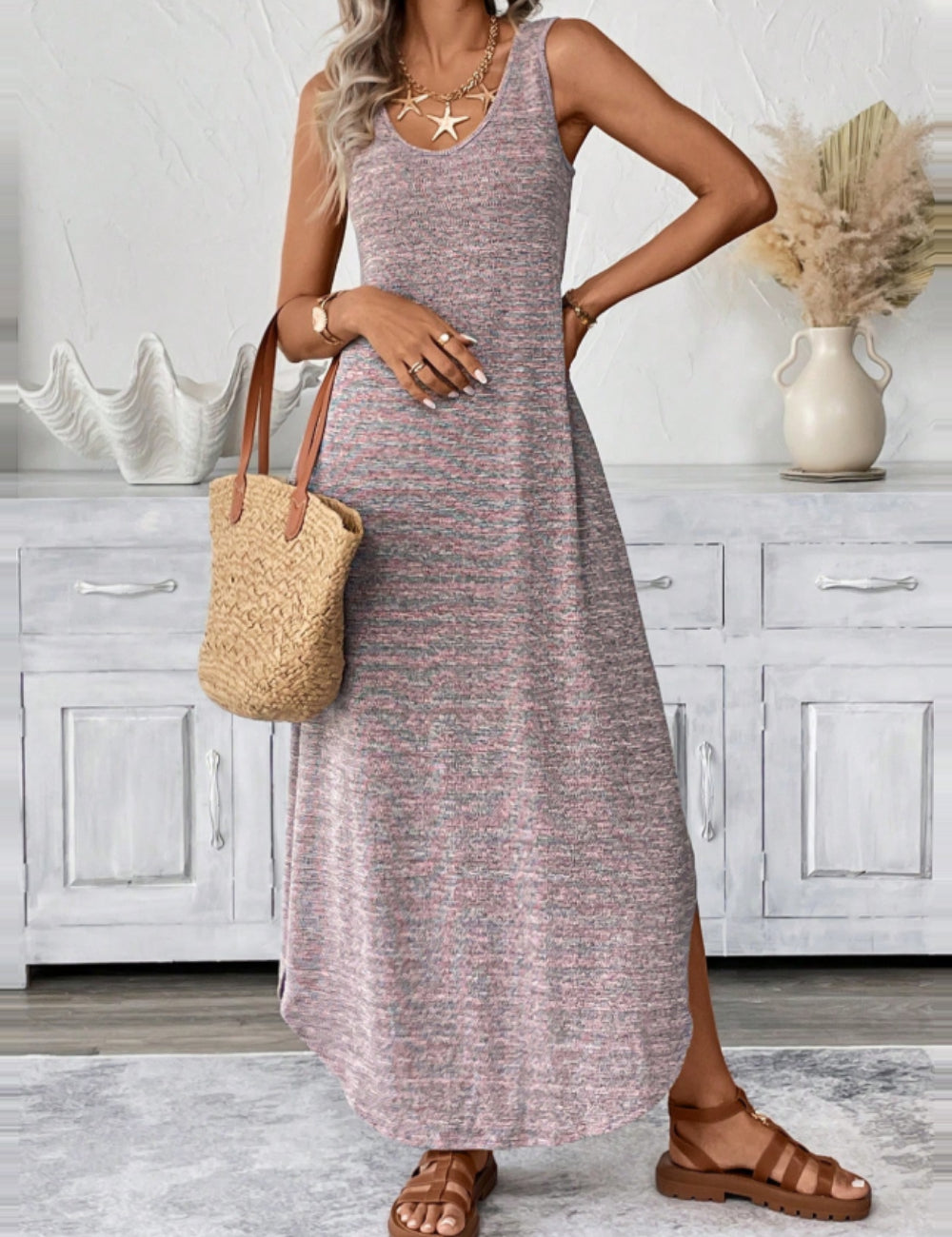 Shein maxiruha, lila