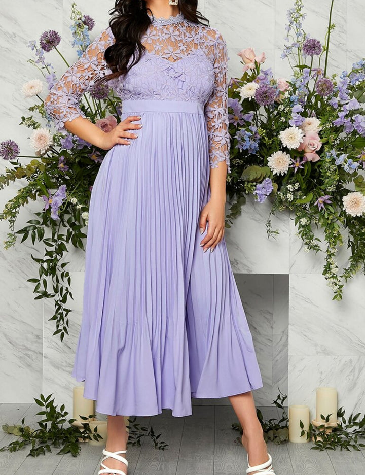 Shein maxi ruha, lila