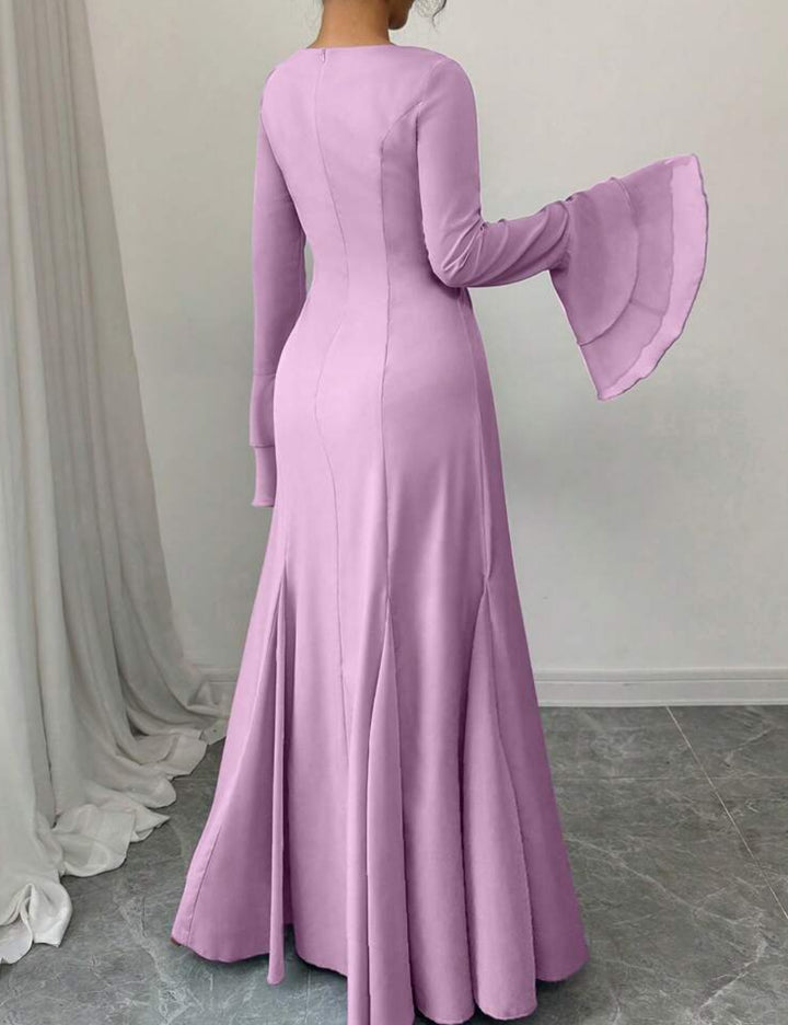 Shein maxi ruha, lila
