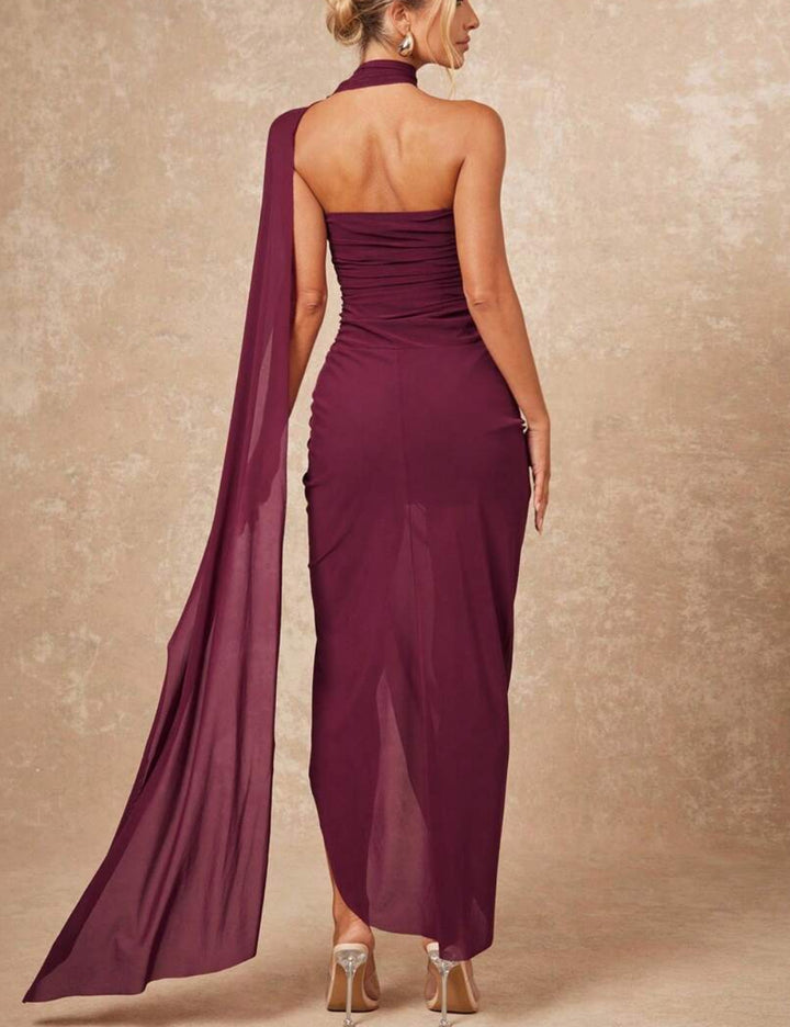Shein maxi ruha, lila