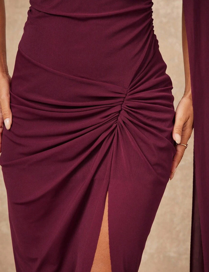 Shein maxi ruha, lila