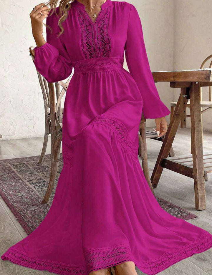 Shein maxi ruha, lila