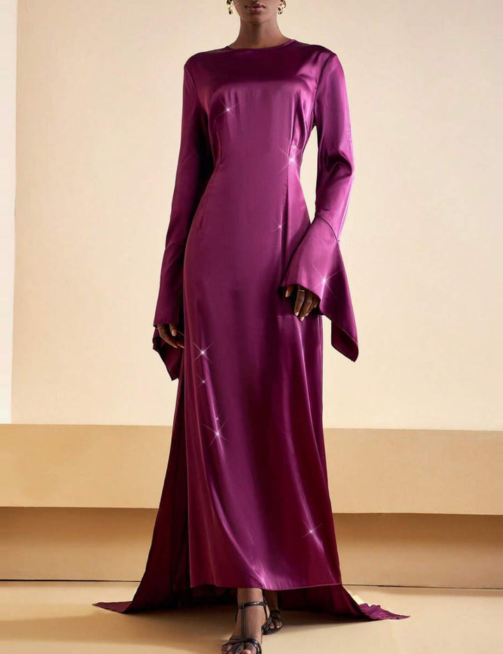 Shein maxi ruha, lila