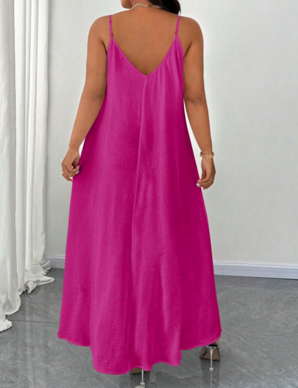 Rochie maxi Shein Curve+, mov