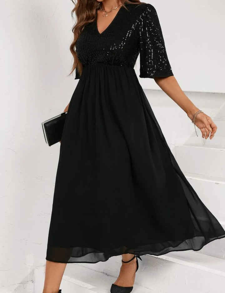 Rochie maxi SHEIN, negru