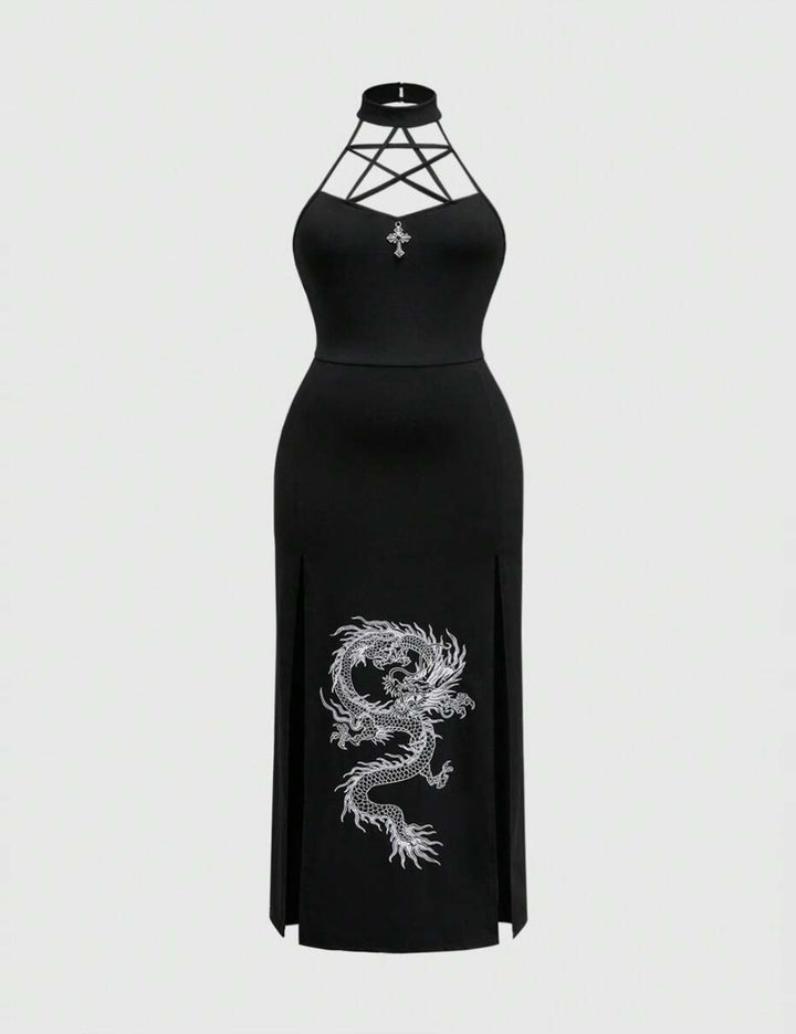 Rochie maxi Shein, negru