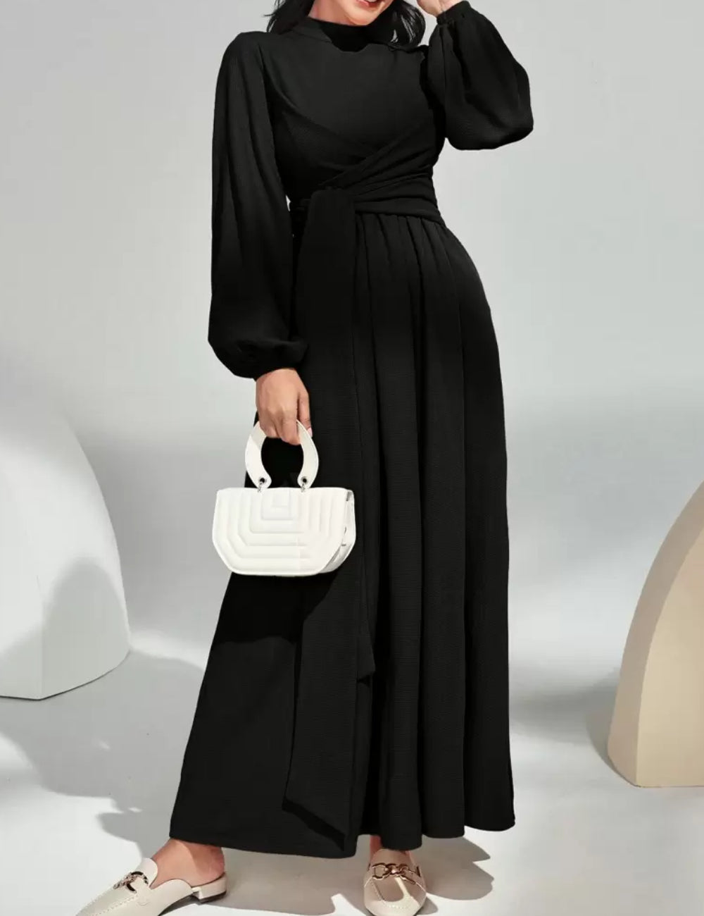 Rochie maxi Shein, negru