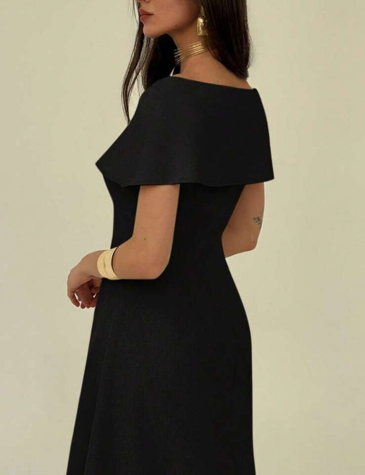SHEIN maxi ruha, fekete