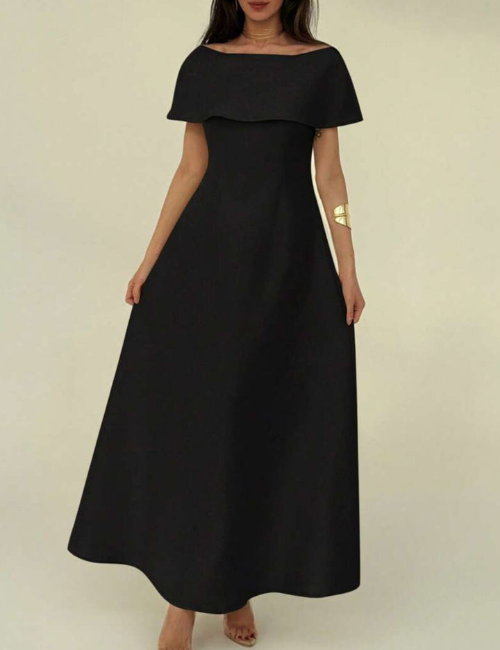 SHEIN maxi ruha, fekete