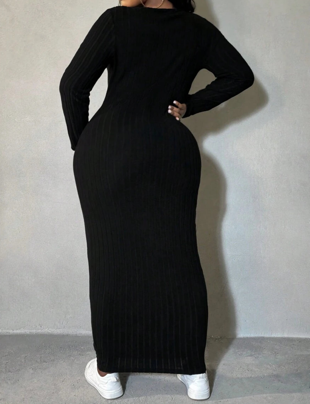 Shein Curve+ maxiruha, fekete