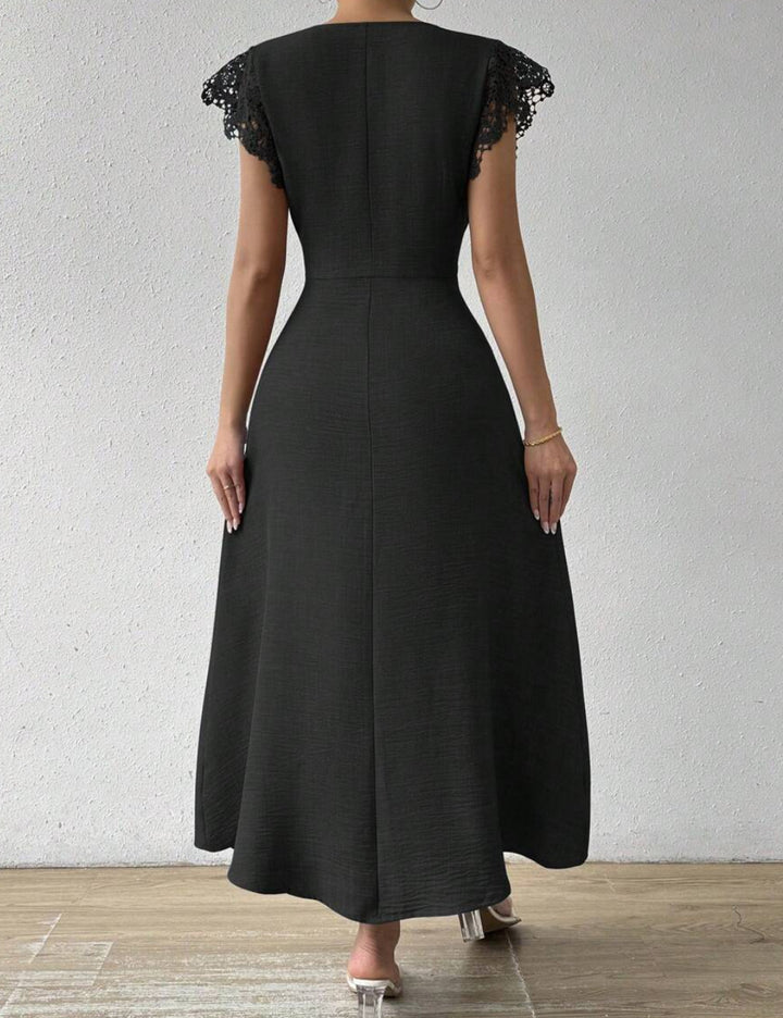 Shein maxi ruha, fekete