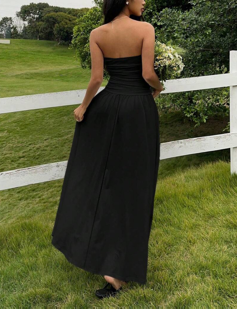 Rochie maxi Shein, negru