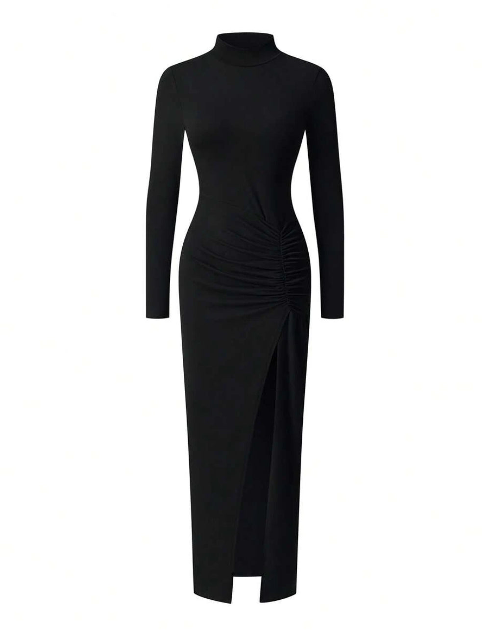 Shein maxi ruha, fekete