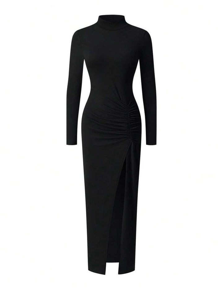 Shein maxi ruha, fekete