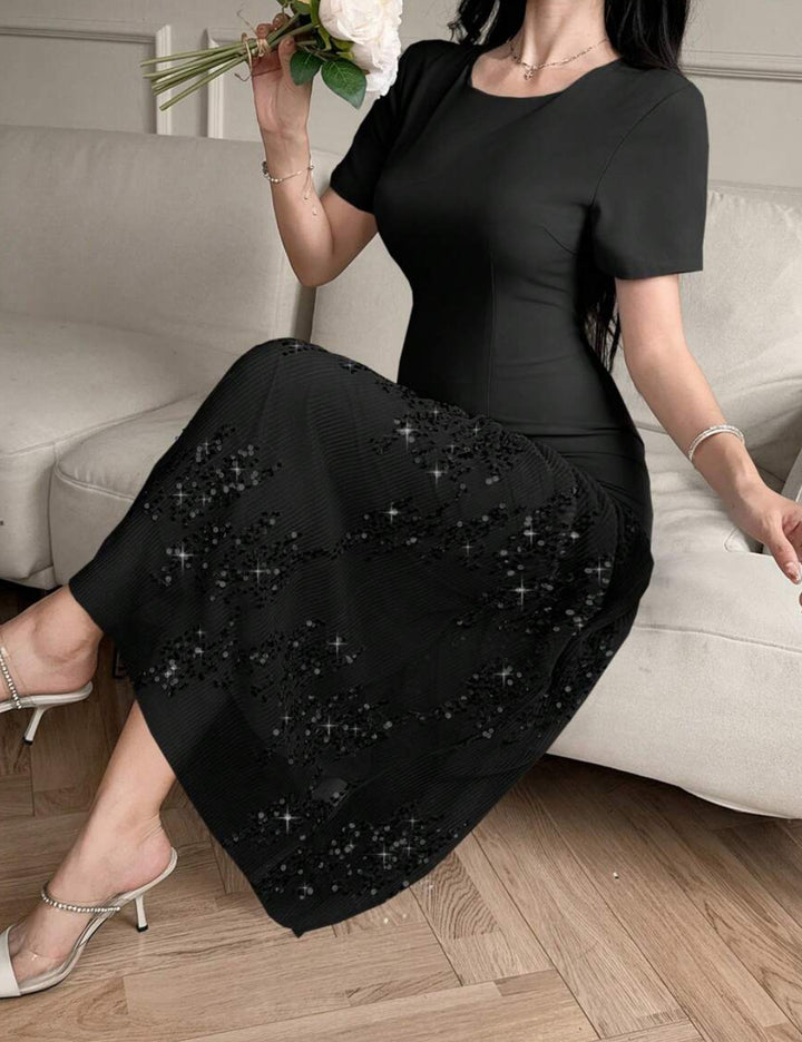 Rochie maxi Shein DAZY, negru
