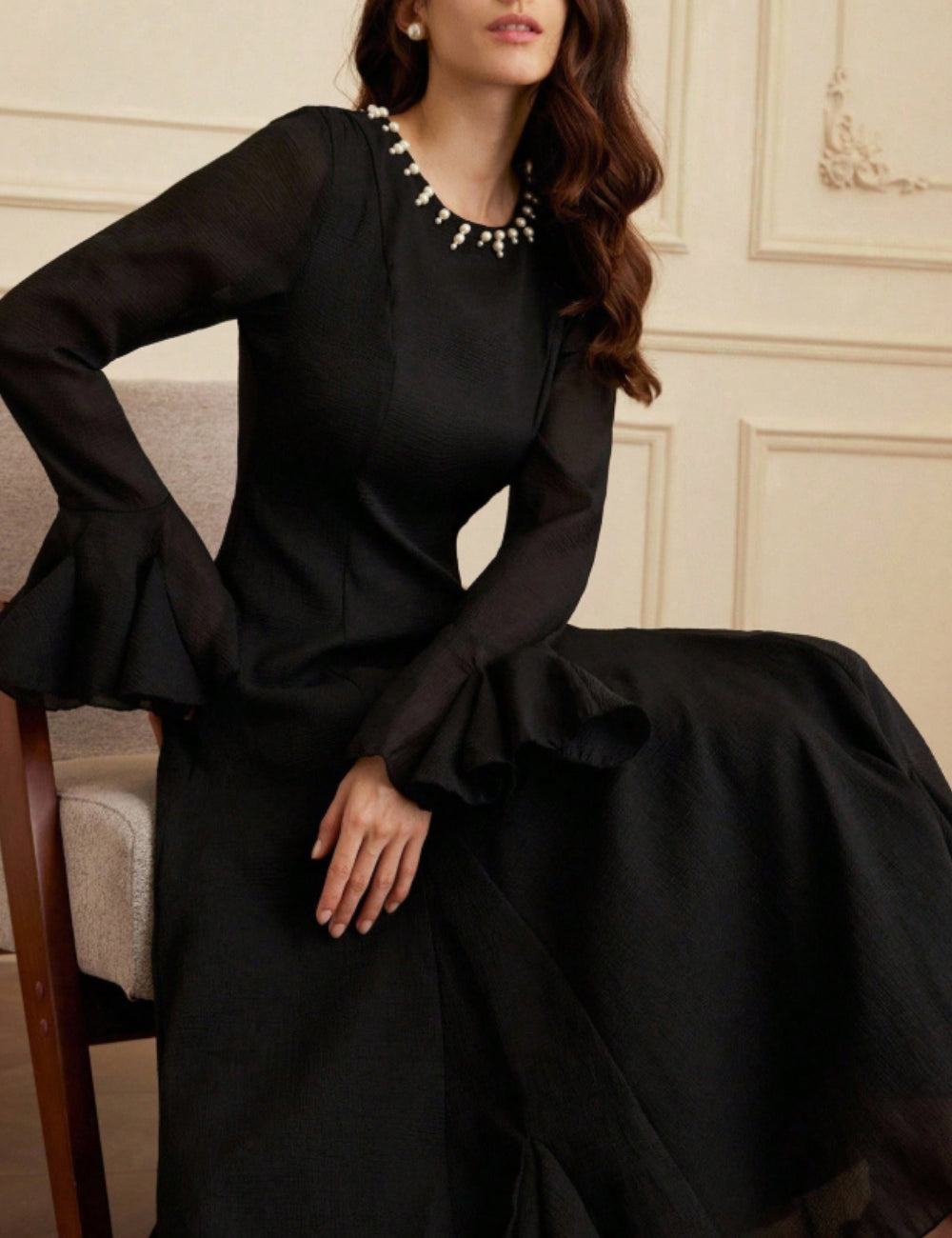 Rochie maxi Shein, negru