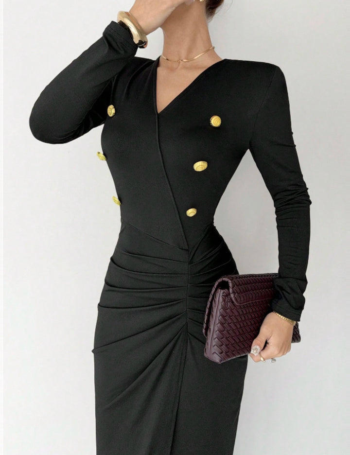 Shein maxiruha, fekete