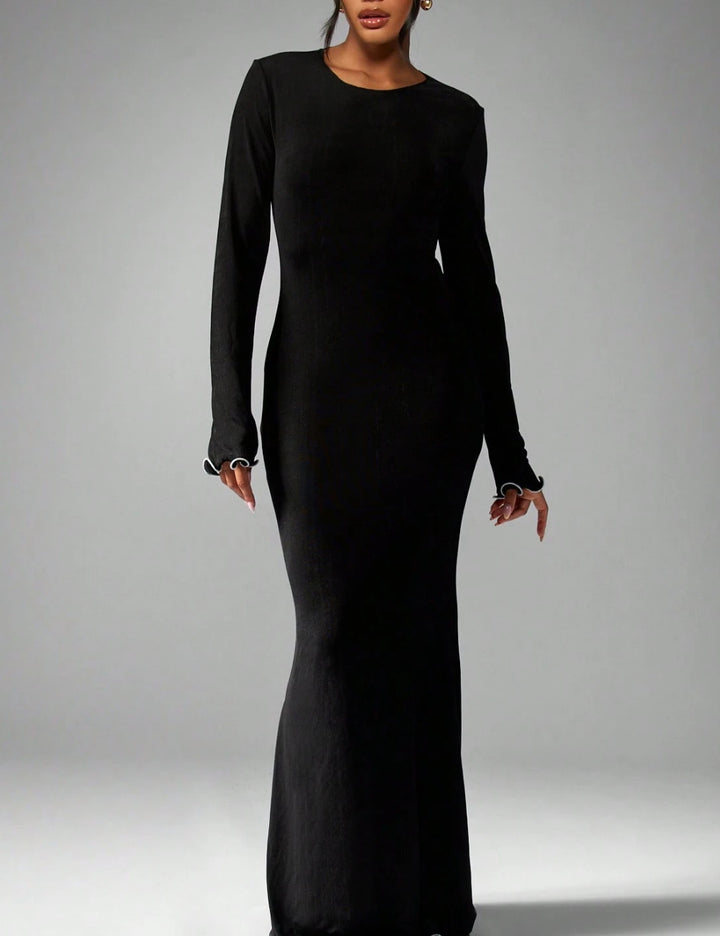 Rochie maxi SHEIN, negru