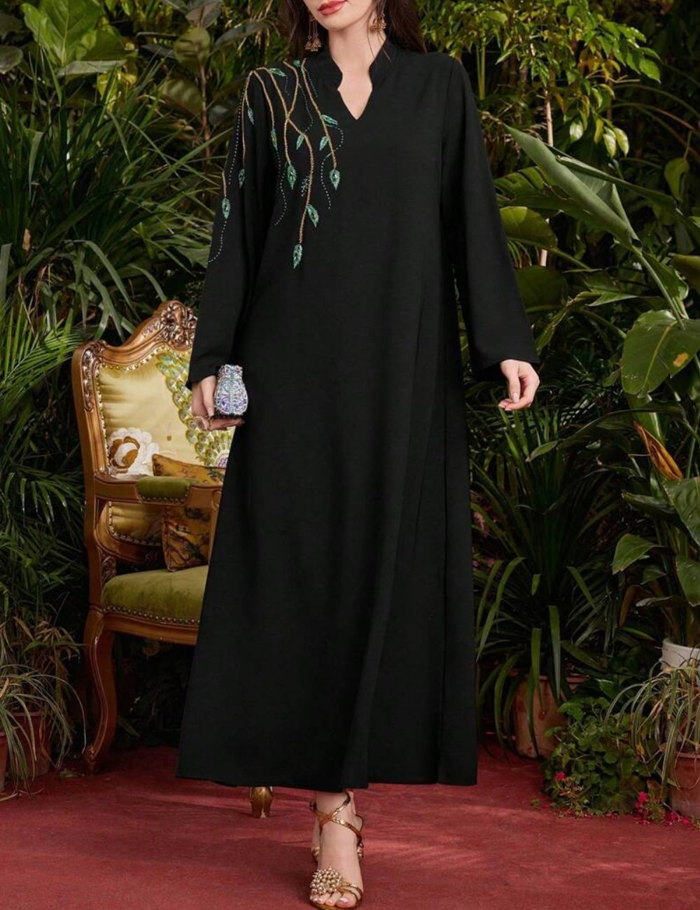 Rochie maxi Shein, negru