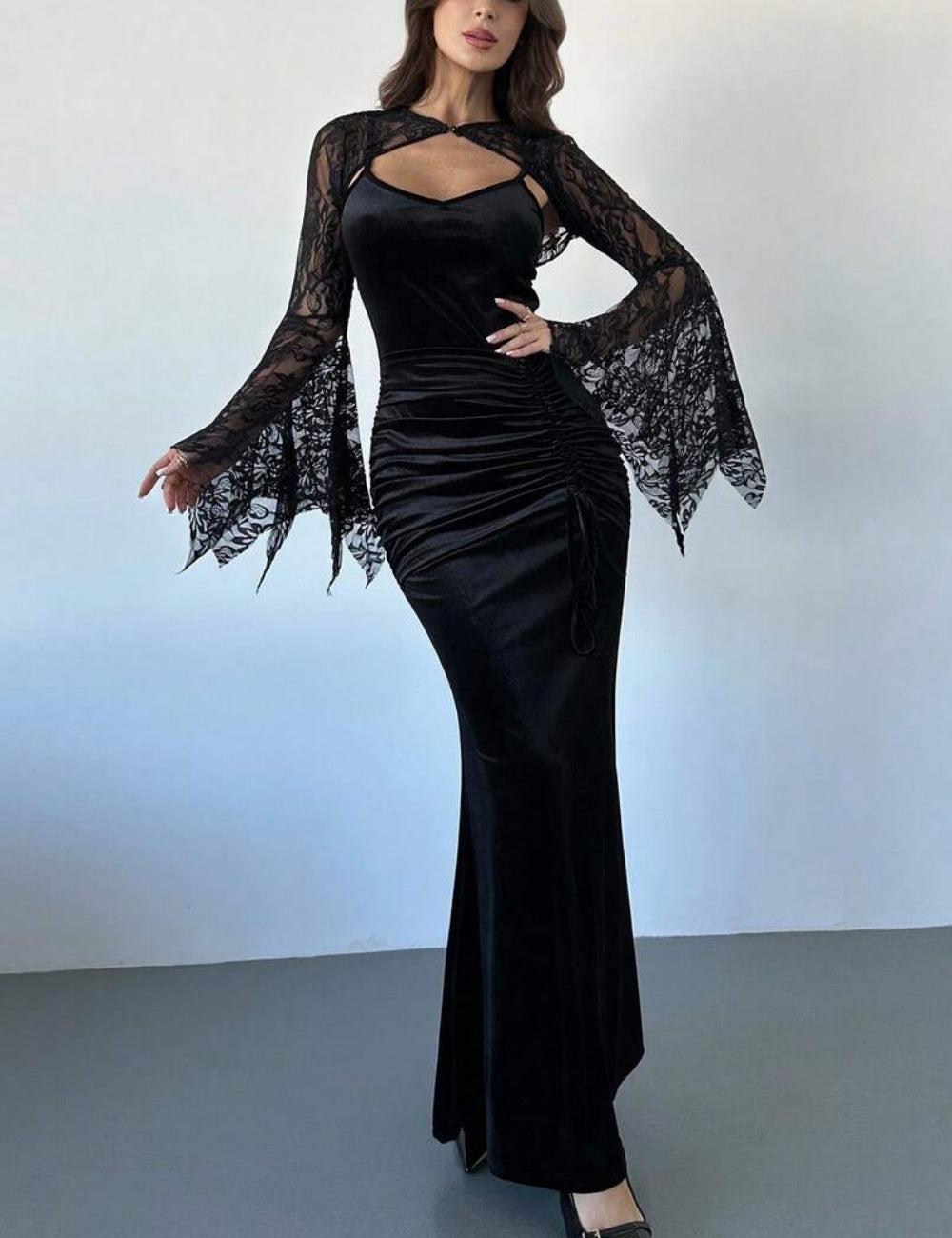 Rochie maxi Shein, negru