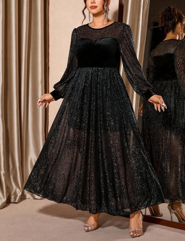 Rochie maxi SHEIN, negru