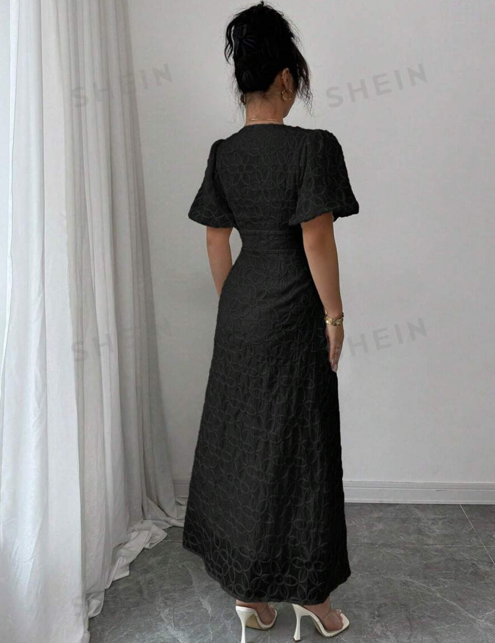 Rochie maxi Shein, negru
