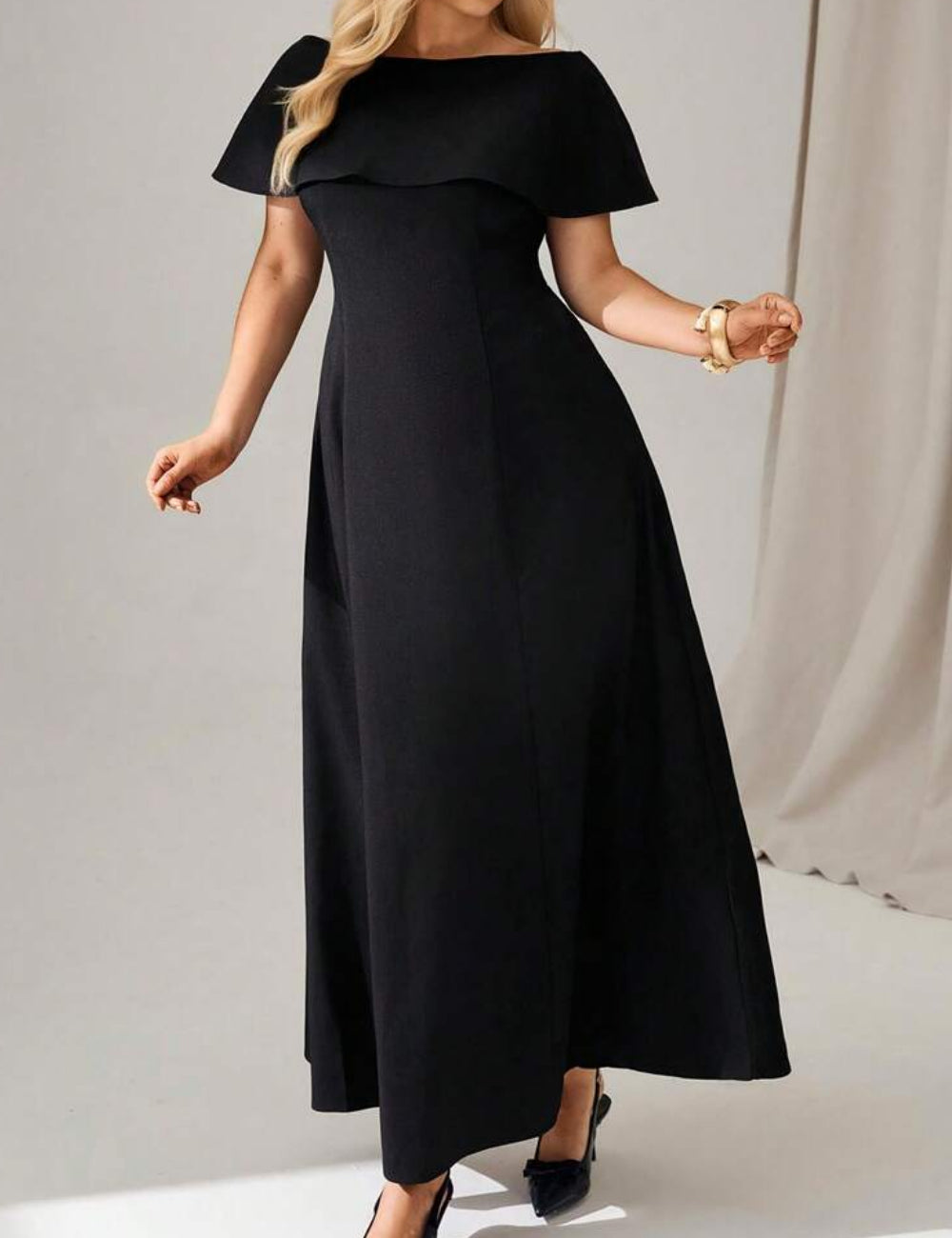 Rochie maxi Shein, negru