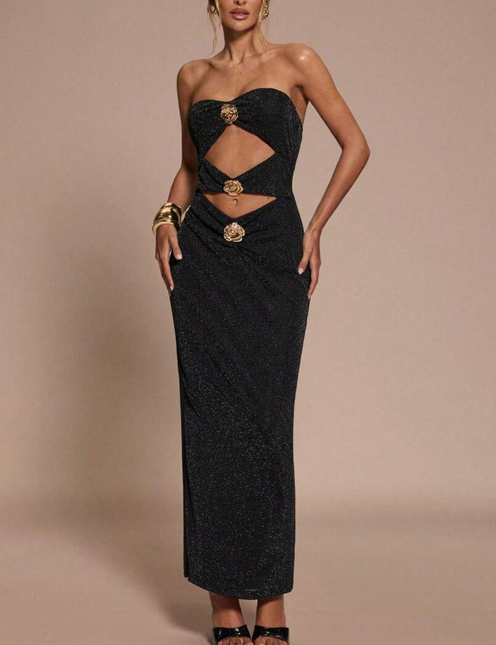 Rochie maxi Shein, negru