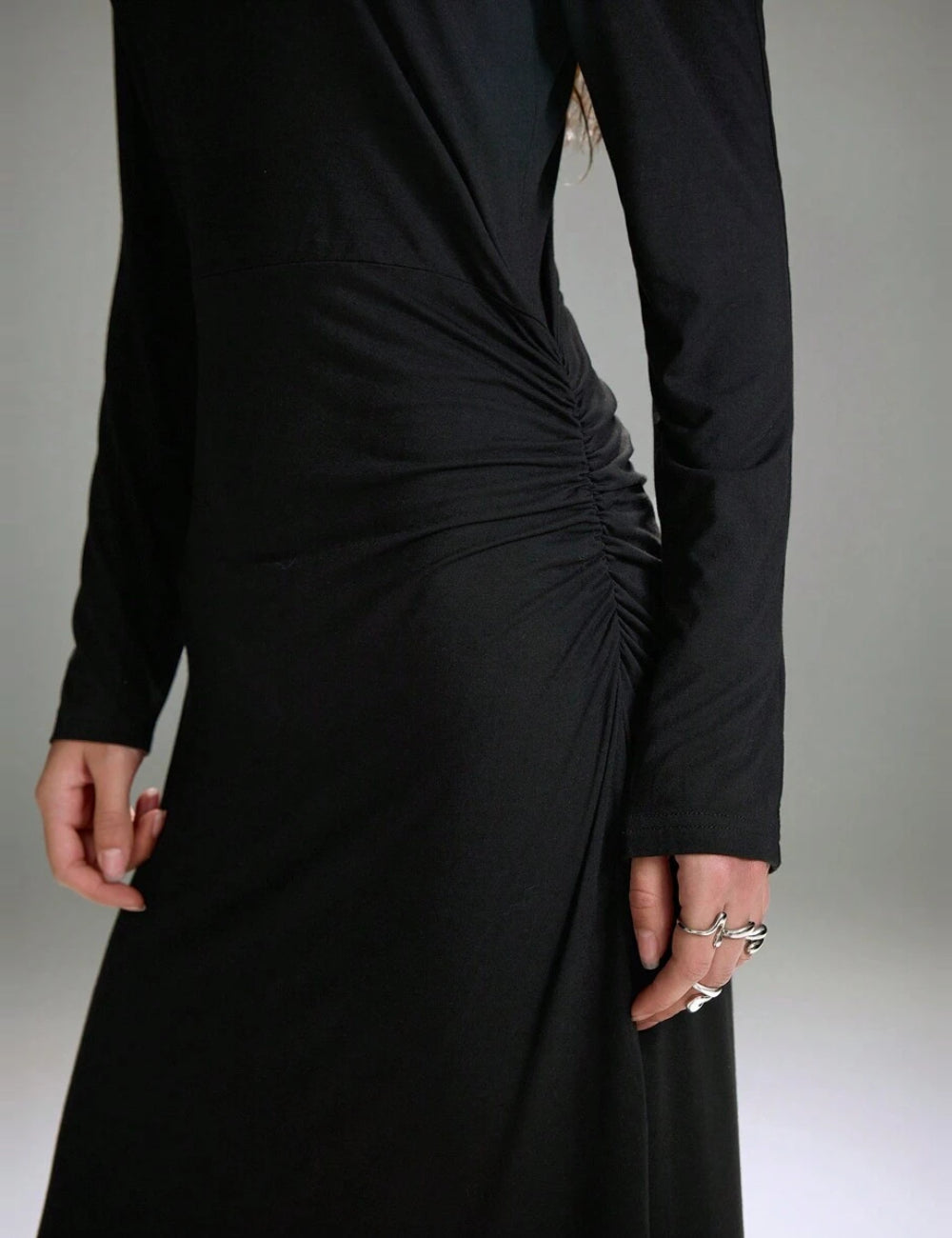 Rochie maxi Shein, negru