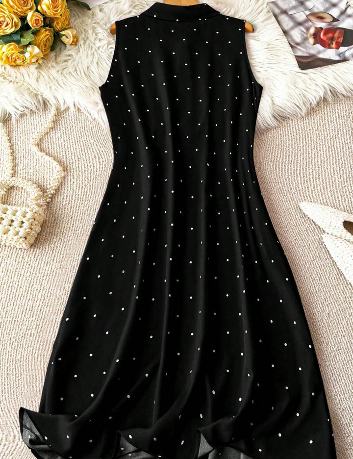 Rochie midi Shein Curve+, negru