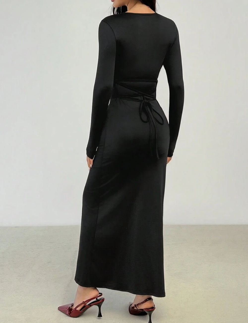 Rochie maxi Shein, negru