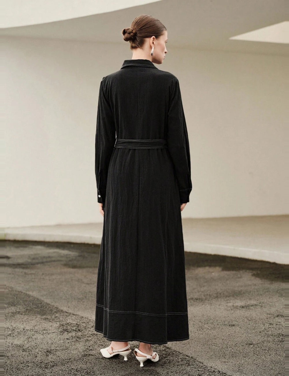 Rochie maxi Shein, negru