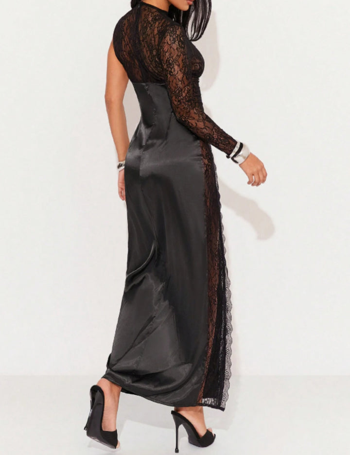 Shein maxiruha, fekete