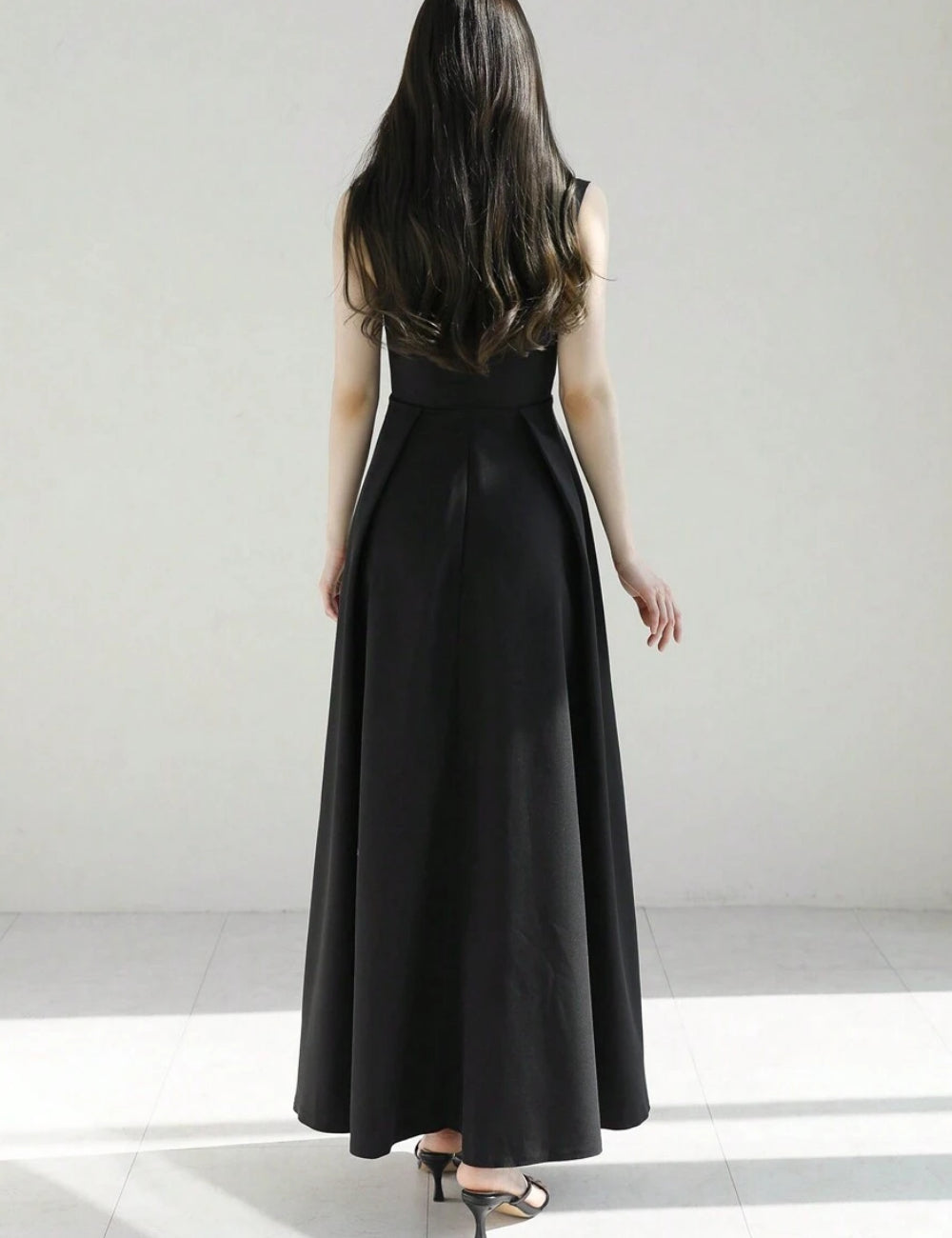 Rochie maxi Shein DAZY, negru