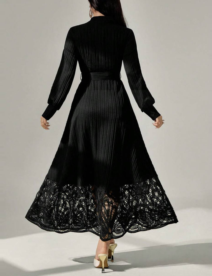 Shein maxi ruha, fekete