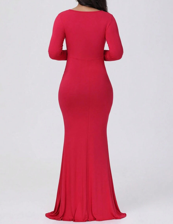 Rochie maxi Shein, roșu
