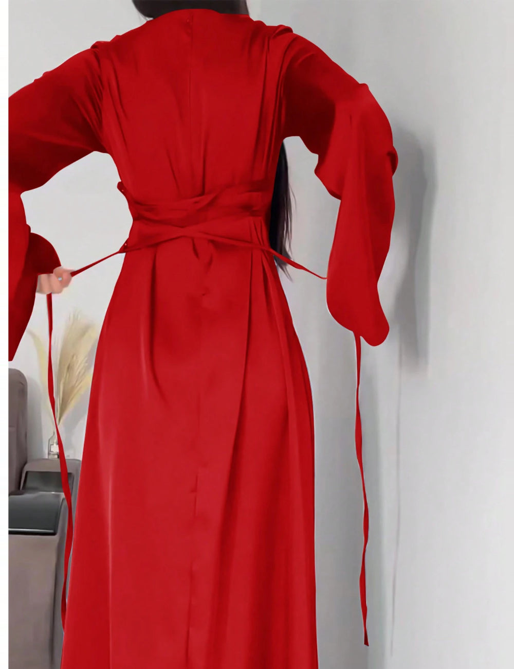 Rochie maxi SHEIN, roșu