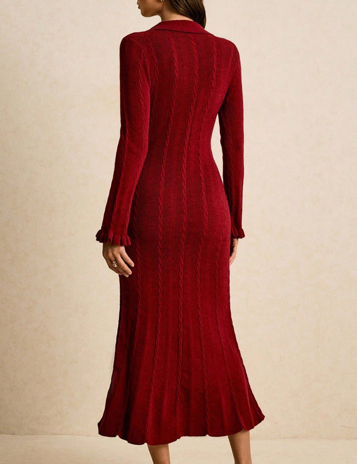 Rochie maxi Shein, roșu