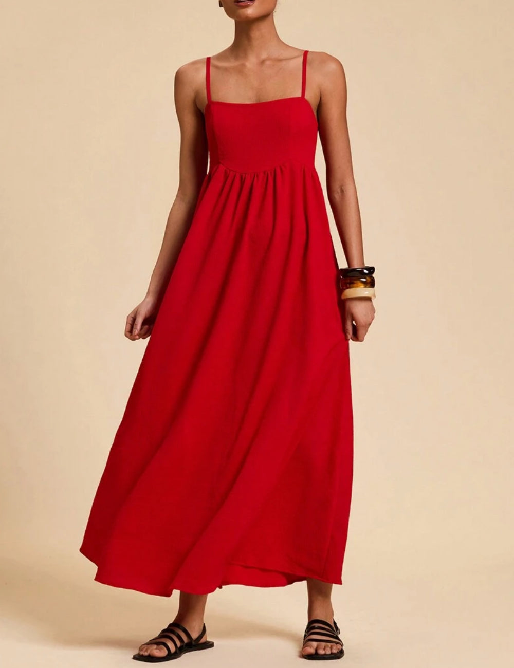 Rochie maxi Shein, roșu