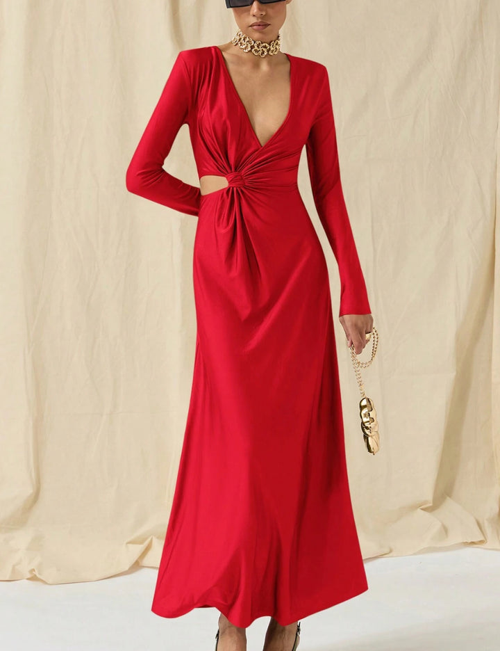 Rochie maxi Shein, roșu