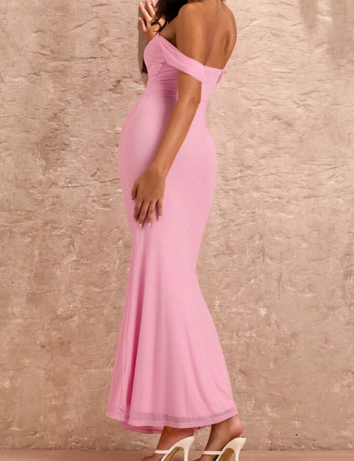 Rochie maxi Shein, roz