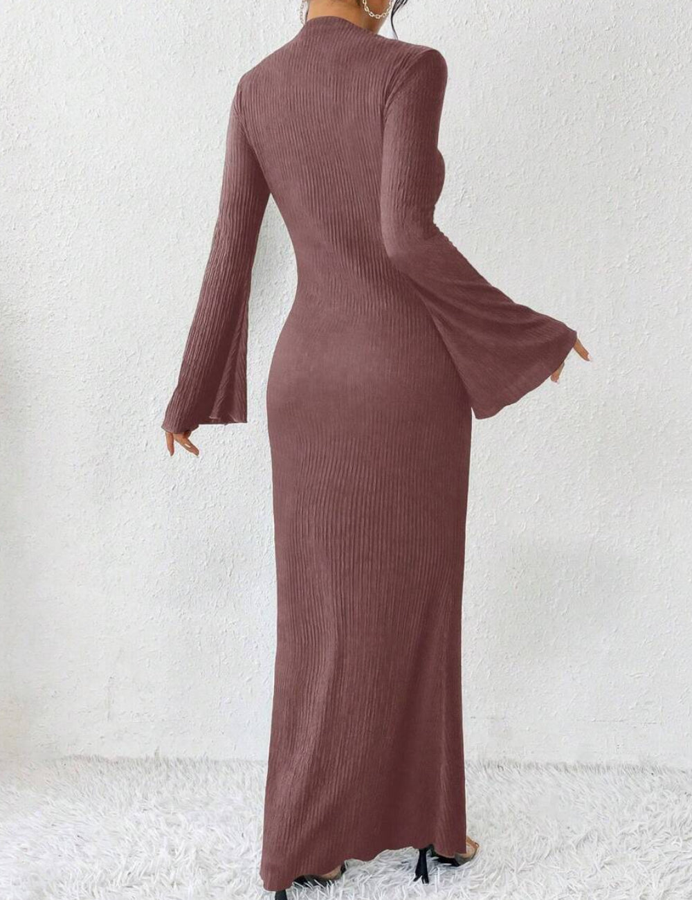 Rochie maxi Shein, roz