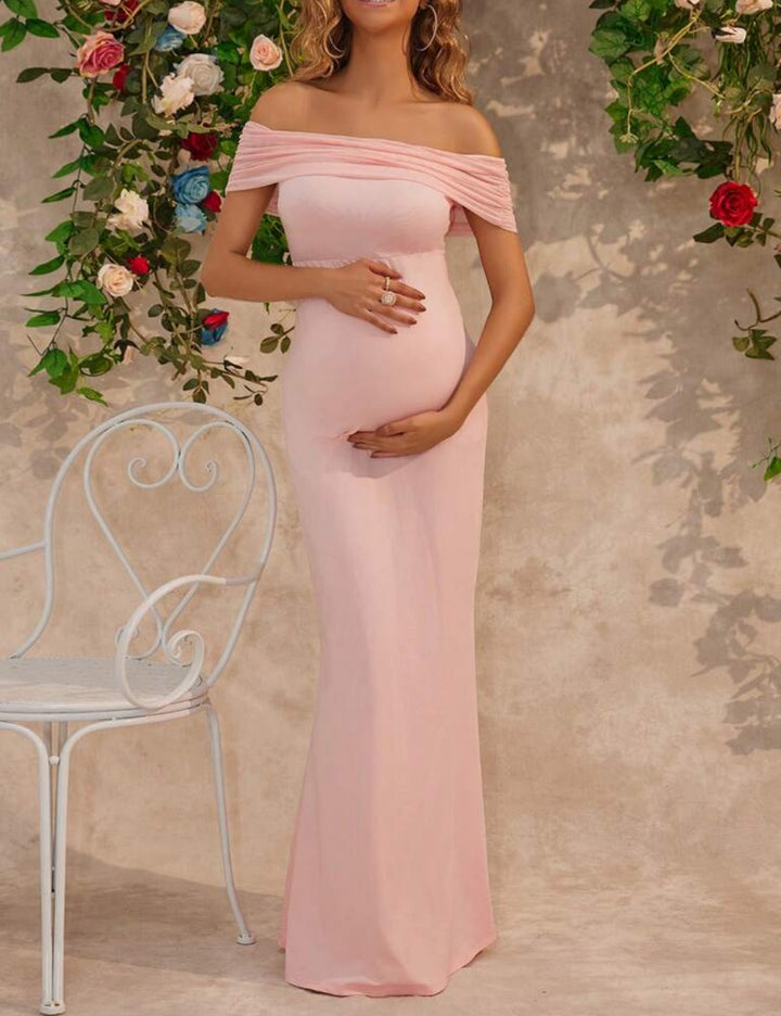 Rochie maxi Shein, roz